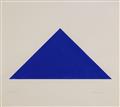 Blinky Palermo - Blaues Dreieck - image-1