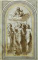 Jacopo Negretti, gen. Palma Il Giovane - DIE MADONNA ERSCHEINT DEN HEILIGEN MICHAEL, SEBASTIAN UND ZWEI WEITEREN HEILIGEN - image-1