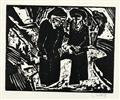 Karl Schmidt-Rottluff - Trauernde am Strand (Mourning Women on the beach) Sad Persons on the Beach - image-2