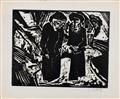 Karl Schmidt-Rottluff - Trauernde am Strand (Mourning Women on the beach) Sad Persons on the Beach - image-1