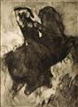Auguste Rodin - PHOTOGRAVURE OF DRAWING. PHOTOGRAVURE OF DRAWING. CAMBODIAN DANCER. DRAWING (SUN SERIES). DRAWING (SUN SERIES). DRAWING. - image-1