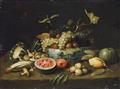 Jan van Kessel the Elder, in the manner of - A PAIR OF STILL LIFES WITH FRUITS AND VEGETABLES - image-2