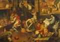 Pieter Brueghel the Elder, follower of - The Alchemist - image-1