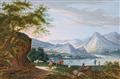 Jakob Rieger - TWO RIVER LANDSCAPES WITH SHEPHERDS - image-2