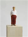 Stephan Balkenhol - Ohne Titel (Mann mit roter Hose) - image-2