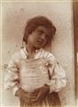 Wilhelm von Gloeden - Portrait of a boy. Portrait of a girl. - image-2