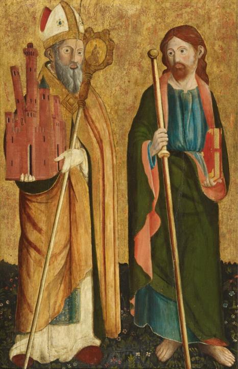 Cristoforo di Benedetto - SAINT PETRONIUS AND THE APOSTLE JAKOBUS MAJOR