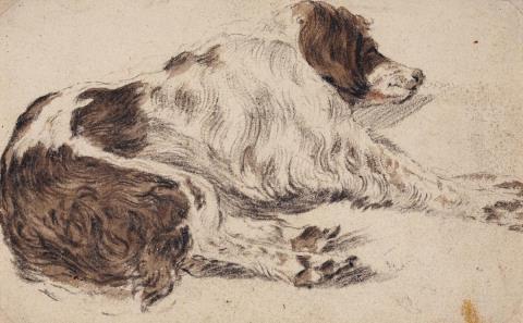 Cornelis Saftleven, attributed to - SLEEPING DOG