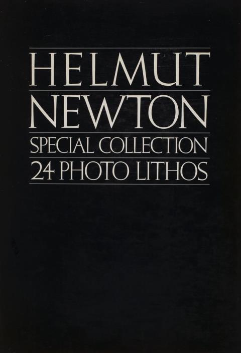 Helmut Newton - Special Collection. 24 Photo Lithos