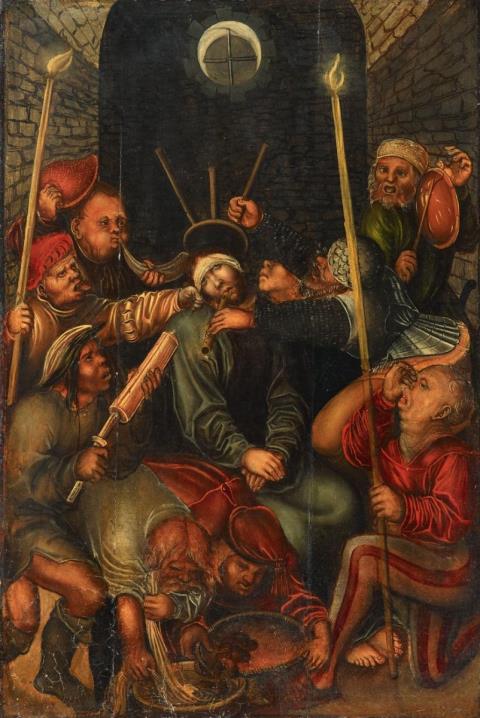 Lucas Cranach the Elder - THE MOCKING OF CHRIST