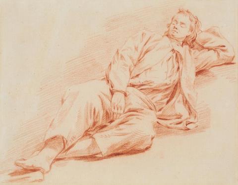 Cornelis Pietersz Bega - A YOUNG MAN SLEEPING