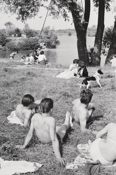 Henri Cartier-Bresson - Untitled (Riverbank)