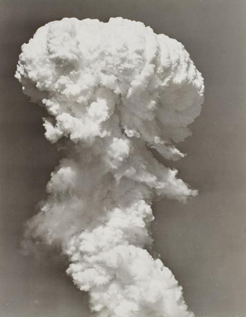Joint Army Task Force One Photo - The atomic bomb burst
