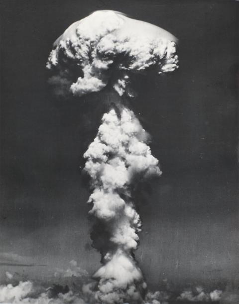 Joint Army Task Force One Photo - The atomic bomb burst