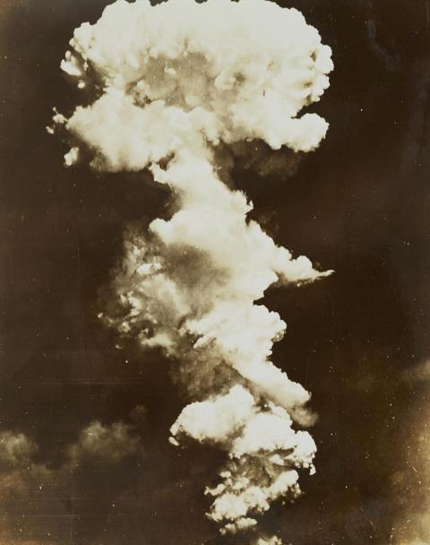  Official Photograph U.S. Navy - "Able" Atomic Bomb Test. "Able" Atomic Bomb Test. "Baker" Atomic Bomb Test.