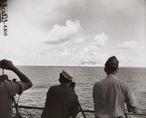  Official Photograph U.S. Navy - Untitled (Underwater atomic bomb, Bikini Atoll)
