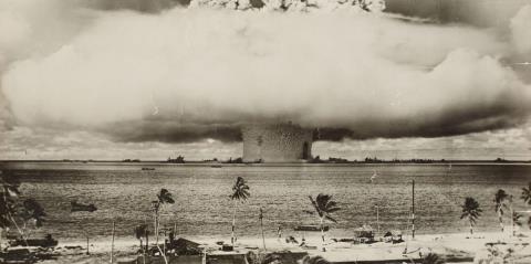  and Anonymous - Untitled (Underwater atomic Bomb, Bikini Atoll)
