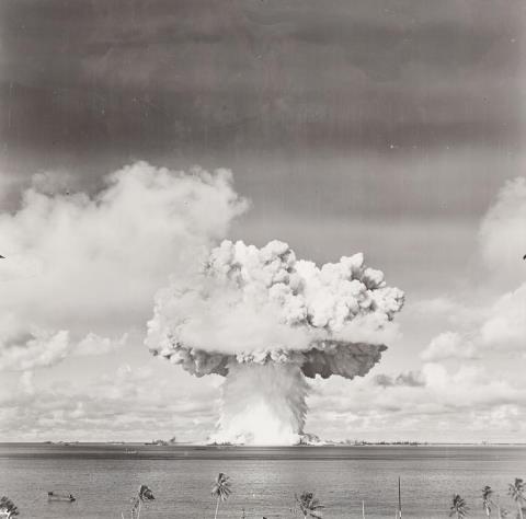 Joint Army Task Force One Photo - Untitled (Underwater Atomic Bomb, Bikini Atoll)