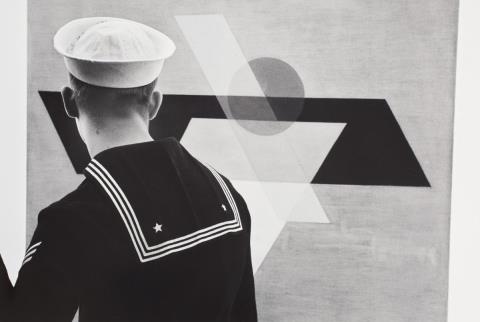 Ernst Haas - Sailor, Guggenheim Museum, New York