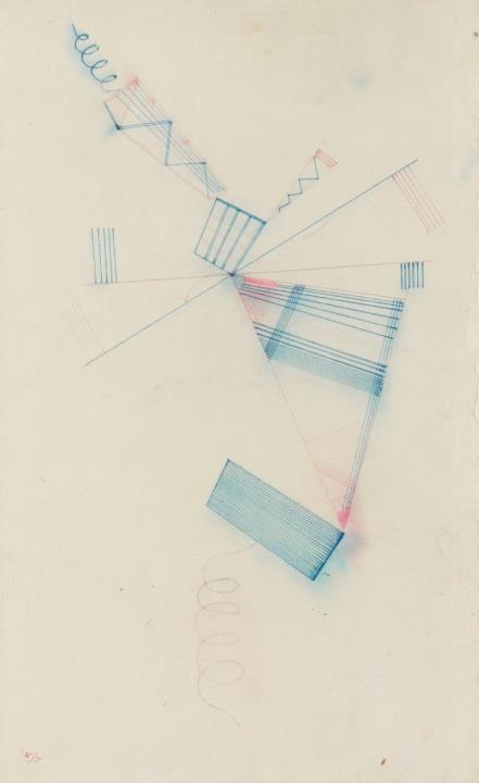 Wassily Kandinsky - Zwei Spiralen