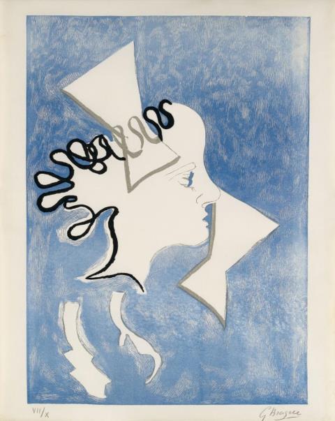 Georges Braque - Profil de Femme