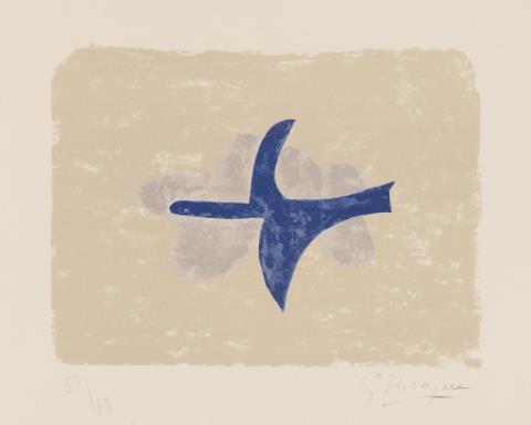 Georges Braque - Dans le Ciel (Oiseau XV)