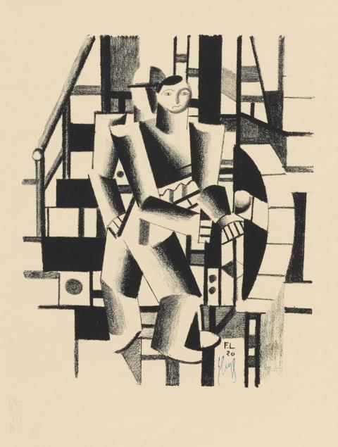Fernand Léger - Composition aux deux Personnages