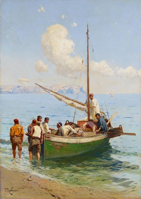 Franz Alekseyevich Roubaud - FISHERMEN ON THE BLACK SEA