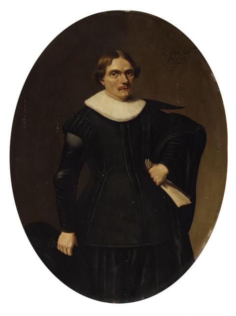 Hendrick Gerritsz. Pot - PORTRAIT OF A MAN PORTRAIT OF A LADY
