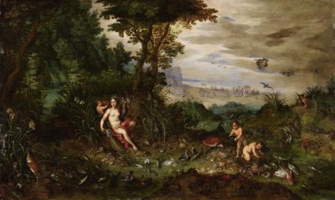 Jan Brueghel the Younger - AN ALLEGORY OF WATER