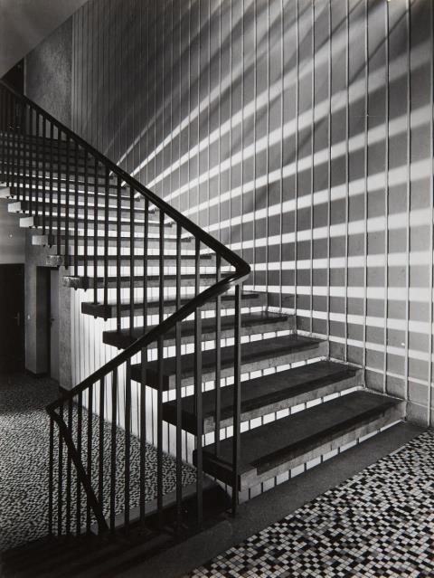 Franz Lazi - Klett-Haus, Treppe (Klett publishing house, stairway)