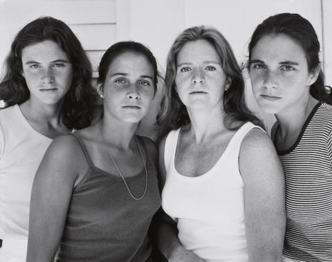 Nicholas Nixon - The Brown Sisters (Heather Brown, Mimi Brown, Bebe Brown Nixon and Laurie Brown, Harwich Port, Massachusetts)