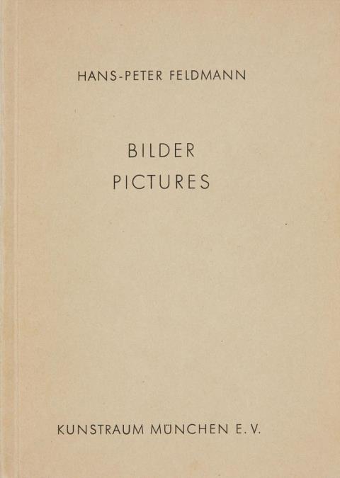 Hans-Peter Feldmann - Bilder. Pictures