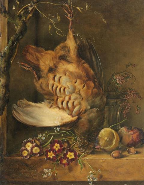 Petronella van Woensel - Still Life with Partridge