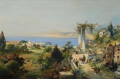 Robert Alott - Am Golf von Neapel