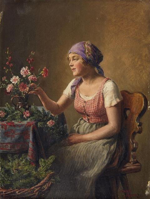 Hans Hamza - The Flower Girl