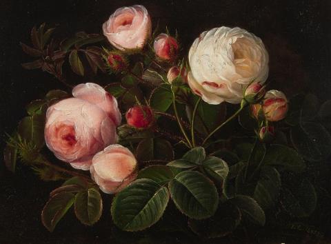 Johann Laurentz Jensen - Floral Still Life