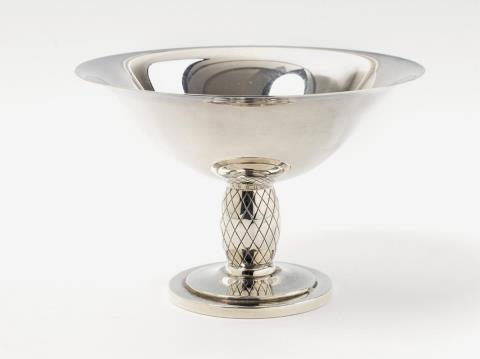 C. C. Hermann - A Copenhagen silver bowl. Marks of C. C. Hermann, ca. 1960.