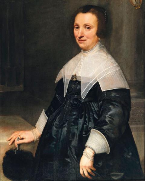 Jan Anthonisz. van Ravesteyn - Bildnis der Lucretia van der Meulen