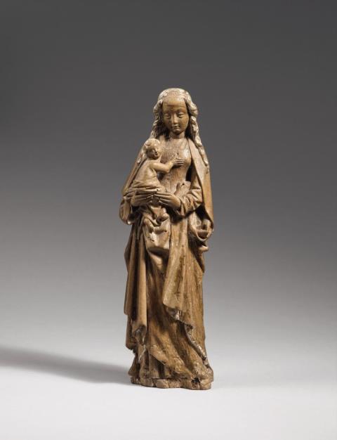 Mechelen - A figure of the Virgin and Child, Mechelen, circa 1500