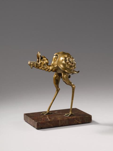 Arent van Bolten - An oil lamp in the form of a grotesque chimera, attributed to Arent van Bolten