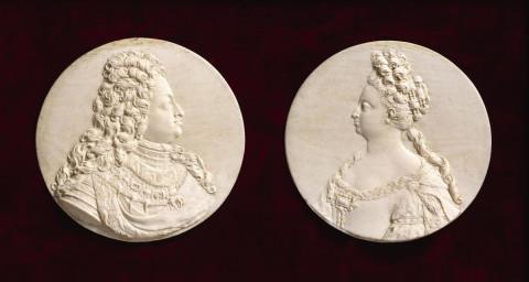 Deutscher Meister um 1700 - Johann Wilhelm von der Pfalz und Anna Maria Luisa de Medici