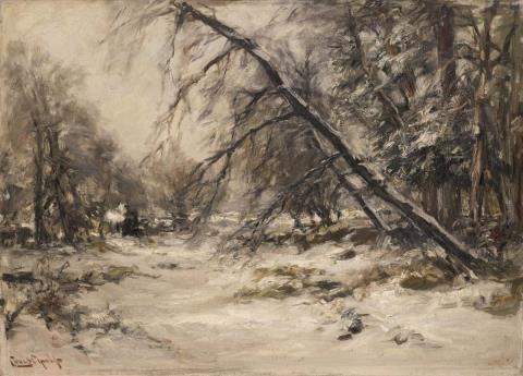 Louis Apol - Winter Landscape