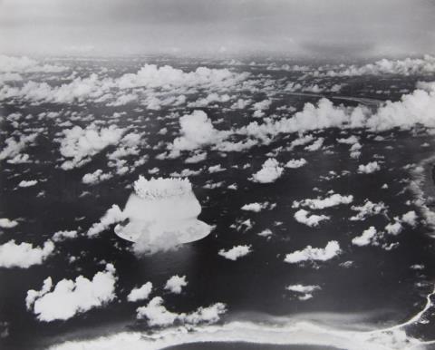 Joint Army Task Force One Photo - Baker Day Atomic Explosion