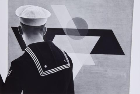 Ernst Haas - Sailor, Guggenheim Museum New York