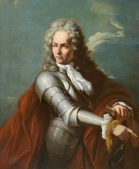 Italienischer Meister des 18. Jahrhunderts - Porträt eines Feldherrn