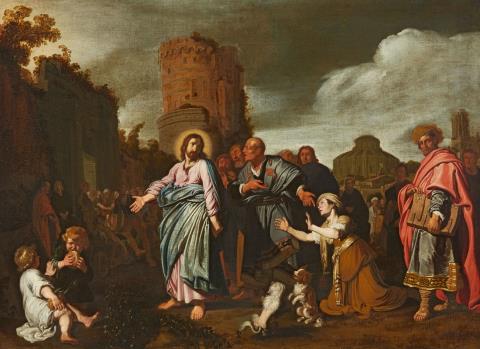Pieter Lastman - Jesus and the Woman Taken in Adultery