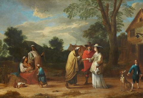 David Teniers d. J., Nachfolge - Die Wahrsagerin und das Paar