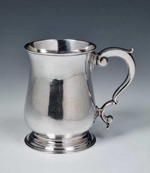 William Shaw II - A George III London silver mug. Marks of William Shaw II, 1761.