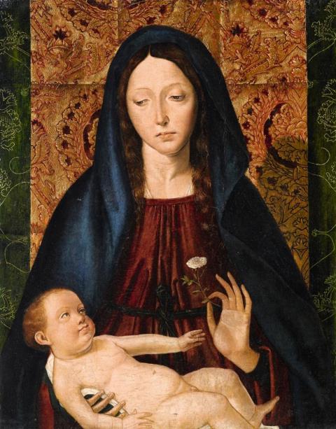 Josse Lieferinxe - The Virgin and Child